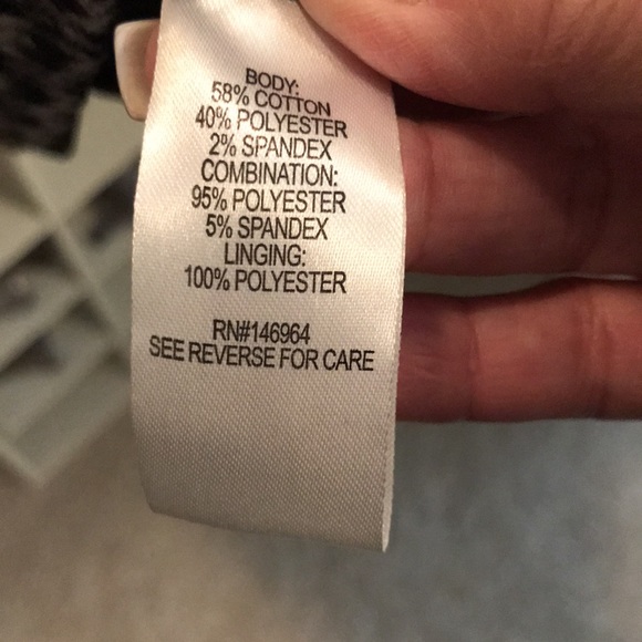 NWT “MAIA” BLACK/GRAY DRESS. GREAT ZIPPER DETAILS AND FIT. SIZE 6 - Picture 9 of 9